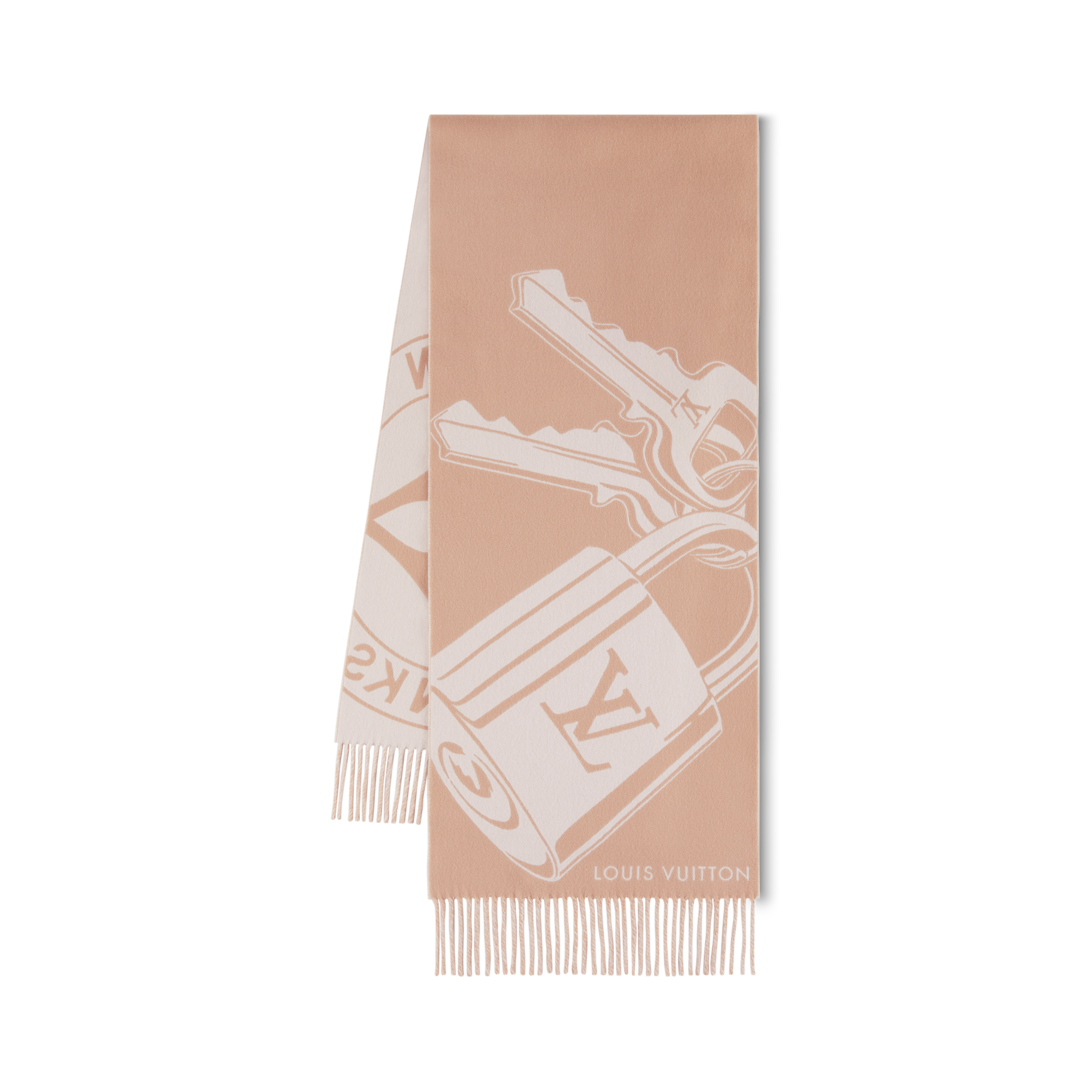 LOUIS VUITTON ハンカチ　スカーフ　TRUNKS&BAGS LOUIS VUITTON x Takashi Murakami Cherry blossom Scarf